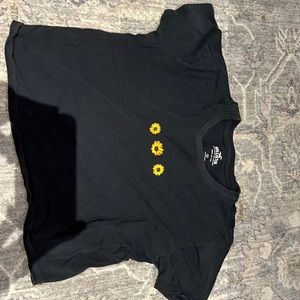 3 sunflower black shirt